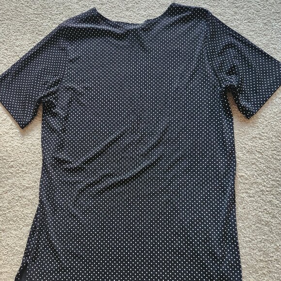 🖤 BY ES.SE USA Black Polka Dot Blouse – Size M (Runs Small) 🖤 - Picture 5 of 5